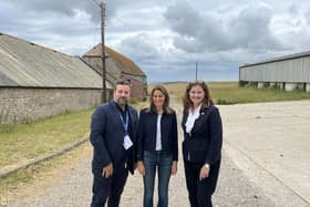 Eastbourne and Willingdon MP Caroline Ansell believes that the new arts and cultural hub at Black Robin Farm will be a ‘world-class tourist cultural and artistic destination’ Picture: Caroline Ansell