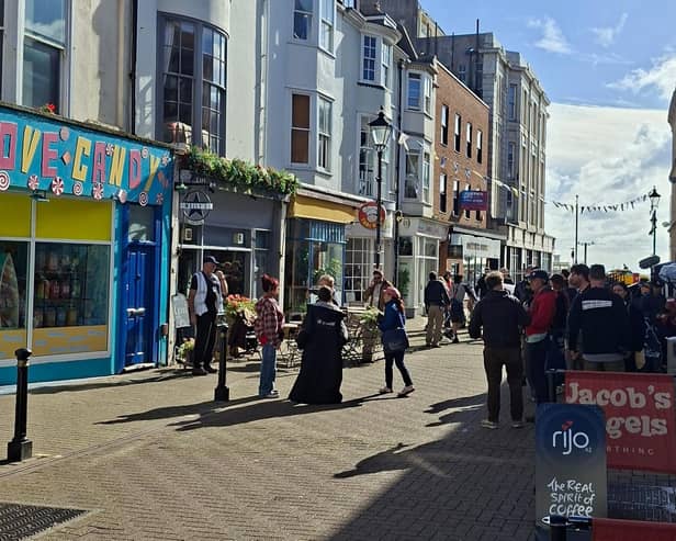 Film crews spotted in Worthing