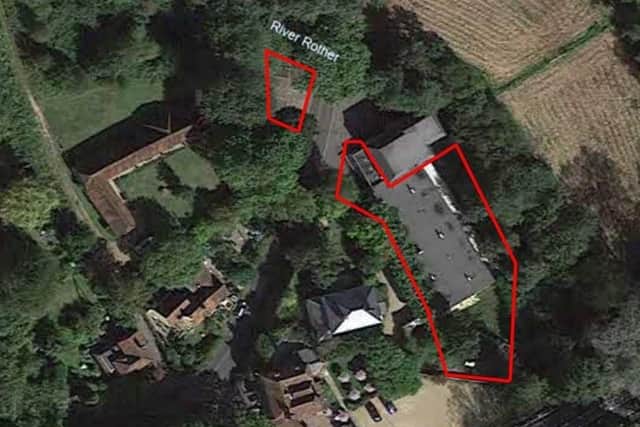 Plans for seven homes at Halfway Bridge Lodsworth. Image: Newman Developments Ltd