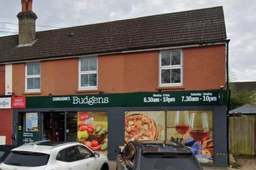 Budgens Southwater & Post Office has made one of its customers a millionaire. Photo: Google Street View
