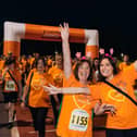 Pictured: People taking part in St Catherine’s Hospice Midnight Walk 2023