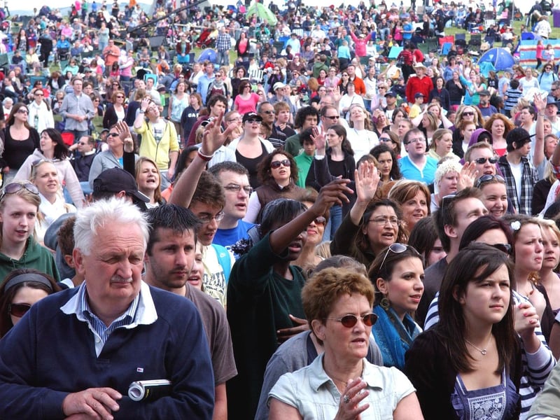 Thousands of people headed to the beautiful Wiston Estate over the Spring Bank Holiday in 2010