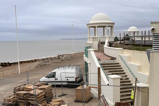 The Colonnade in Bexhill. Picture taken on March 31, 2026