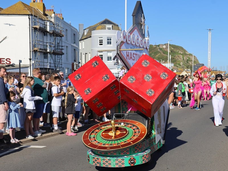 Hastings Carnival 2024. Photo by Andrew Clifton