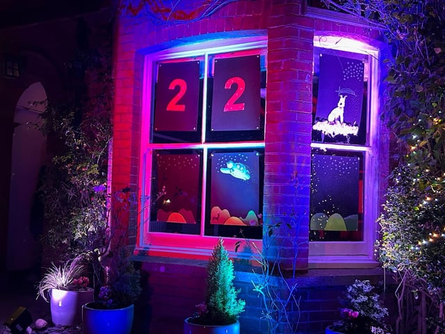 Some 24 addresses took part in a successful Hurstpierpoint window Advent Calendar, which was organised by The Hurst Rethink