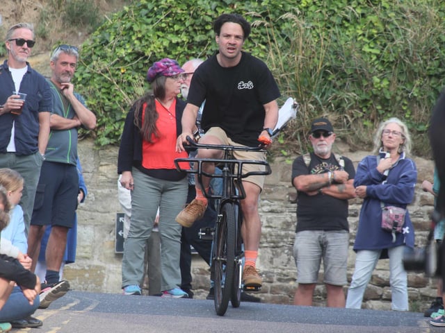 Hastings Old Town Carnival Week 2025: Bike Race. Photo by Roberts Photographic.