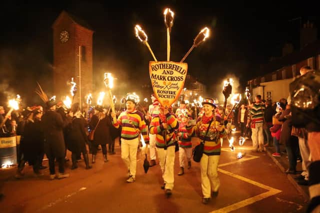 Robertsbridge Bonfire 2022. Photo by Andrew Clifton