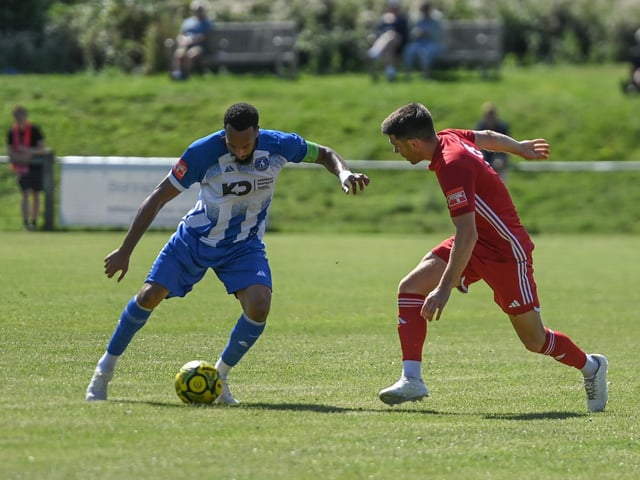 Action photos of Isthmian League Hassocks FC Vs Herne Bay FC : Hassocks FC v Herne Bay FC, Isthmian south east division