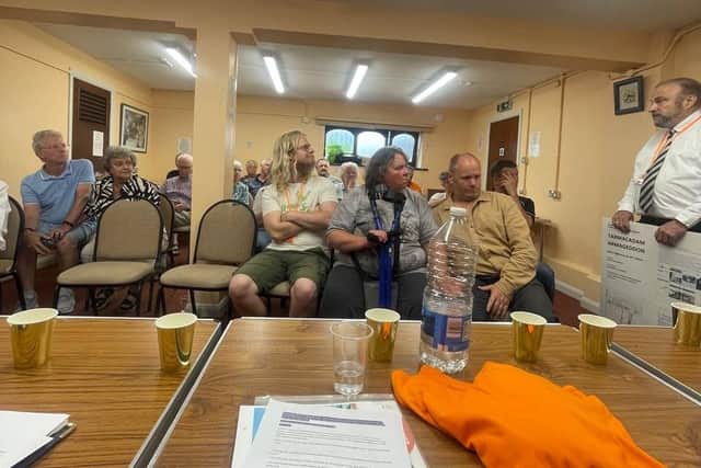 Save Our Town Burgess Hill Residents and Business (BHRB) Group met at Cyprus Hall on Tuesday, June 27