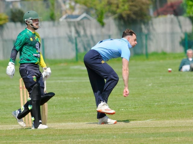 Action from the Sussex Cricket League Division 2 clash between Worthing v Burgess Hill. Picture by Stephen Goodger