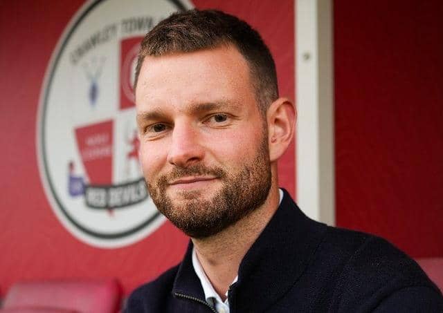 Crawley Town CEO Tom Allman | Picture: CTFC
