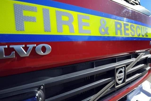 East Sussex Fire & Rescue Service said firefighters tackled a blaze at 'a building adjacent to the White Hart Hotel' in Lewes High Street on Tuesday, September 20