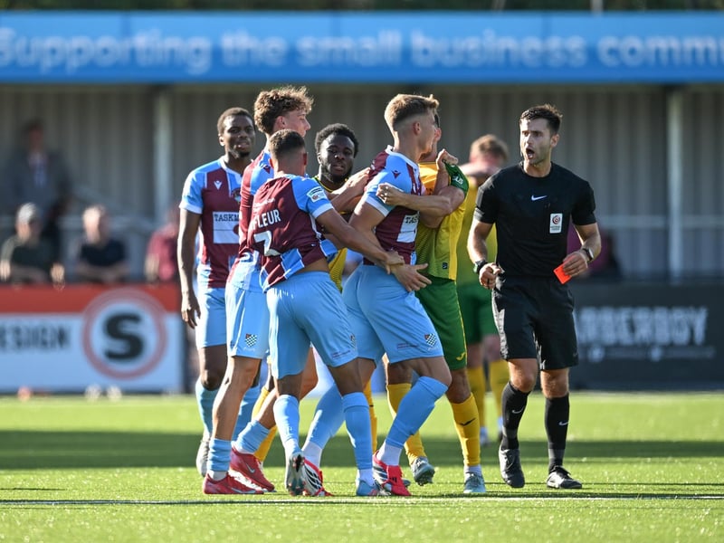 A threadbare Horsham FC side were beaten 4-1 at home by Chesham United in the National League South