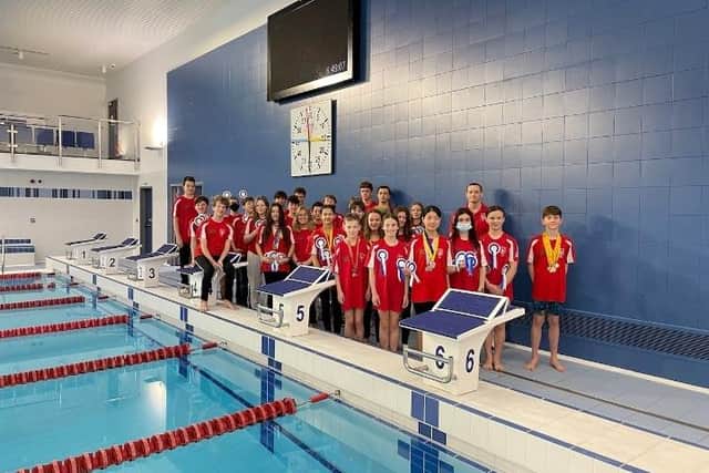 A Crowdfunder has been set up by Eastbourne Swimming Club to help raise money for a new scoreboard. Picture: Eastbourne Swimmers Club