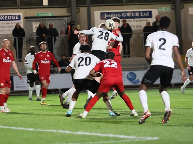 Action from Worthing's win at Dartford
