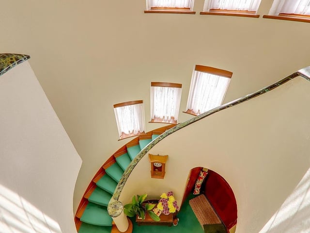 This four-bed detached home is full of period features and is on the market for £1,200,000