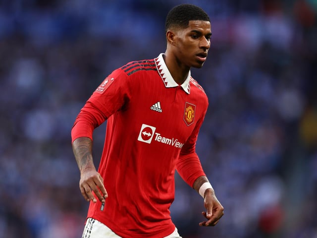 In the first-half he was a constant threat, managing to get through on goal a few times, but he failed to convert his chances.