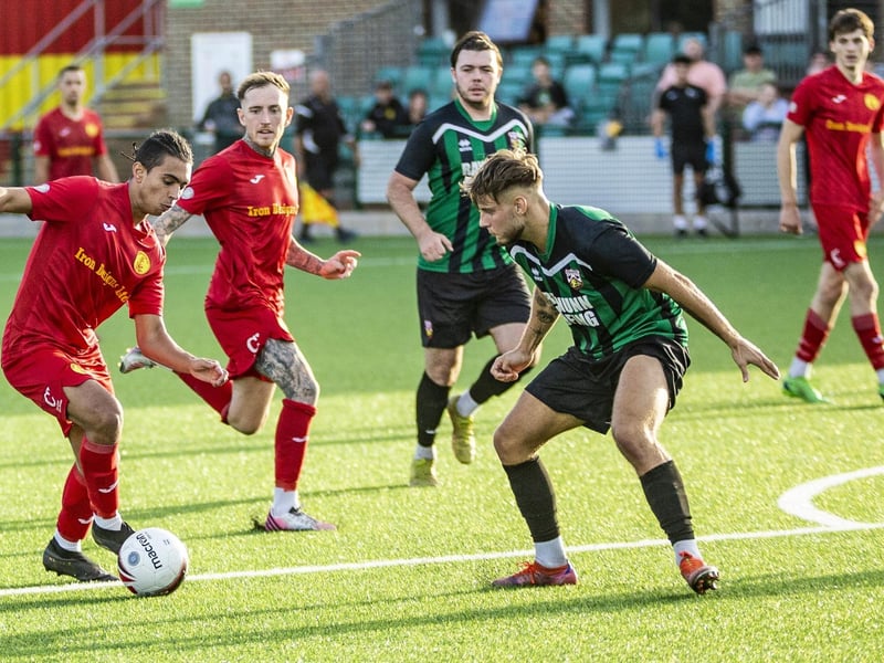 Newhaven FC take on Pagham FC in the SCFL premier