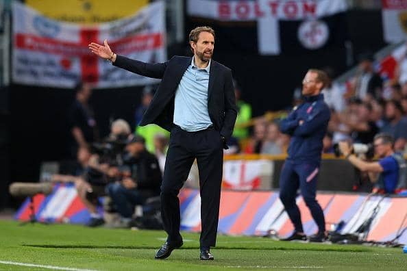 England boss Gareth Southgate was given stick from some England fans during the 4-0 loss to Hungary at Molineux last night