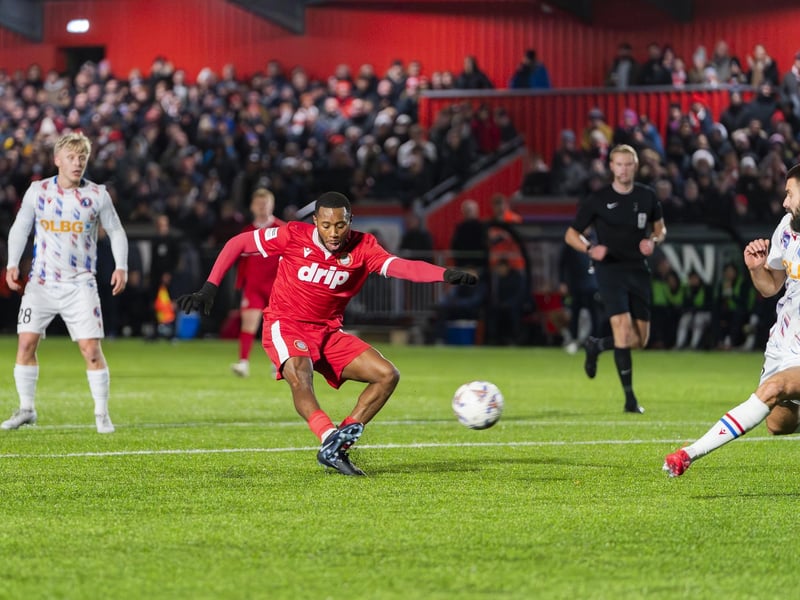 Shiloh Remy (11 Worthing FC) in action during the match between Worthing FC and Dorking Wanderers in the Enterprise National League South at Sussex Transport Community Stadium : Worthing v Dorking Wanderers, National League South