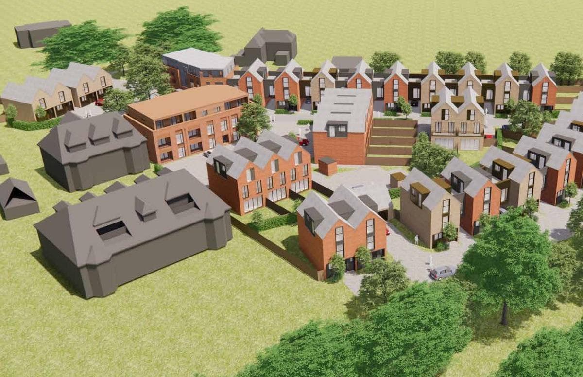 Fifty new homes to be built in Ashurst Wood - but none of them will be classed as affordable. 