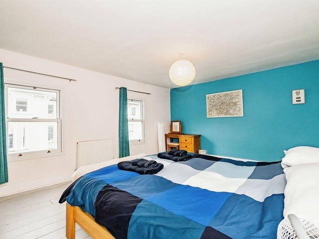 This five-bedroom townhouse near Littlehampton beach has just come on the market with Fox and Sons priced at £475,000. There is spacious accommodation over three floors plus a cellar.
