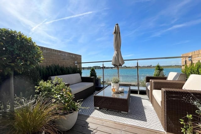 Yopa West Sussex is offering a rare opportunity to buy a stunning waterfront residence on a prime plot in an exclusive private development on the riverbank in Shoreham. The four-bedroom town house is priced at £1,150,000.