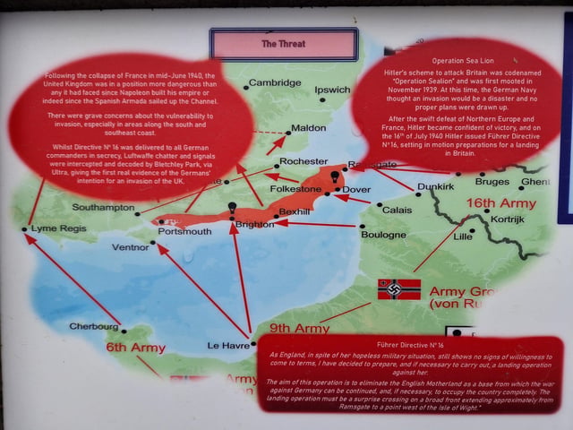 The story behind a West Sussex pillbox which is one of the best preserved nationally from the Second World War is told on a new information board on Ferring seafront