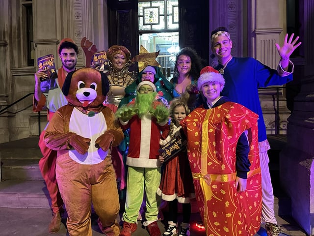Christmas in Little Chelsea: Eastbourne residents enjoy festive event
