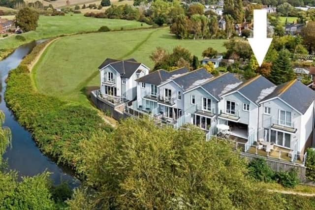 Riverside mews home