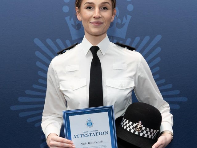 New recruit Alicia Rocchiccioli