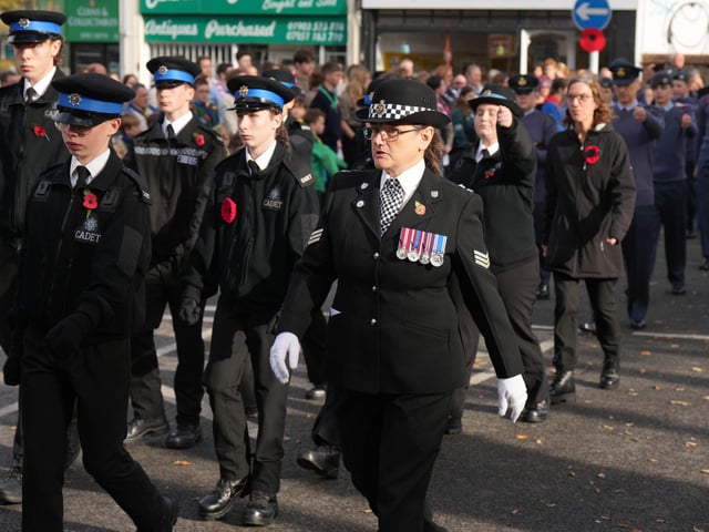 Worthing Remembrance Service held on November 9, 2025. Picture: Eddie Mitchell