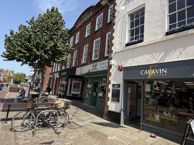 Chichester in the summer sun