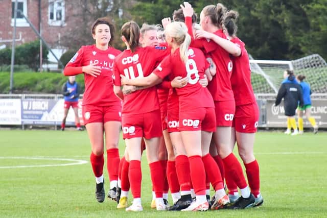 Worthing Women are still in fine league form | Picture: OneRebelsView