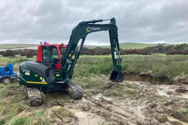 Residents in Newhaven and Peacehaven were asked on Wednesday, October 12, to minimise their use of water after due to a burst water main. Photo: South East Water