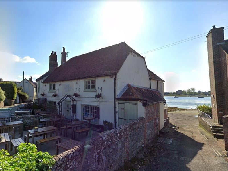 The Anchor Bleu at Bosham, near Chichester, is a traditional pub offering great views of Chichester Harbour.