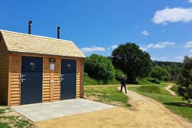 Easebourne Park Loos, one of which could stay open all year round if plans go ahead.