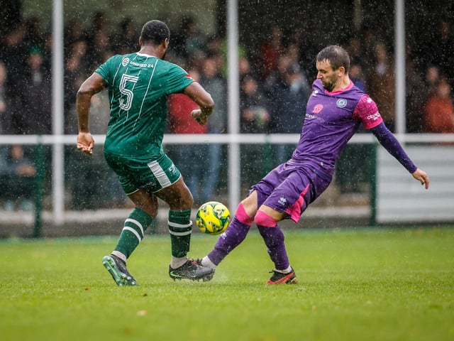 Leatherhead v Eastbourne Borough, FA Trophy first round