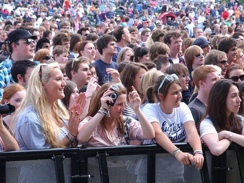Thousands of people headed to the beautiful Wiston Estate over the Spring Bank Holiday in 2010
