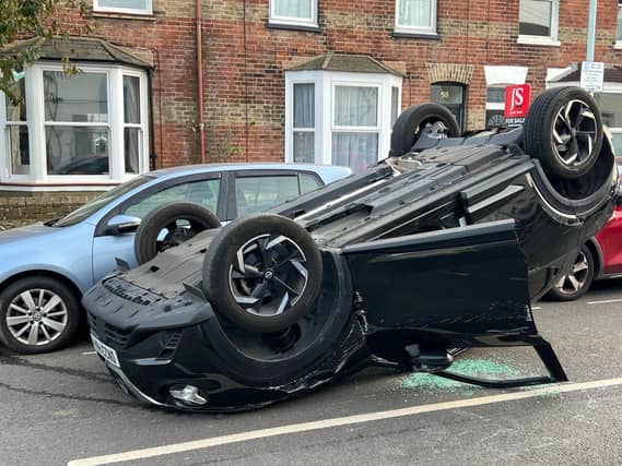 The scene of the incident. Picture: Sussex News and Pictures