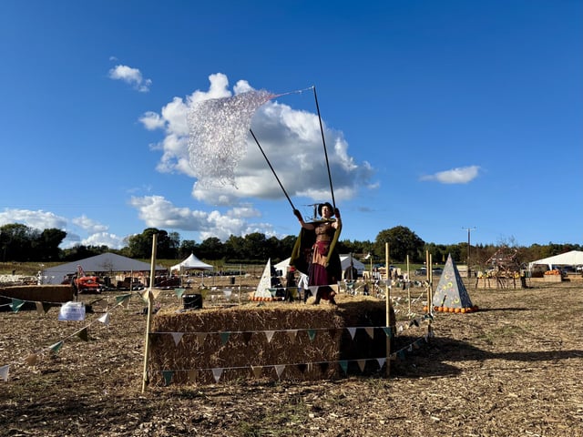 A popular pumpkin patch in Rogate has returned, with visitors invited to pick pumpkins and explore a range of autumn-themed activities.