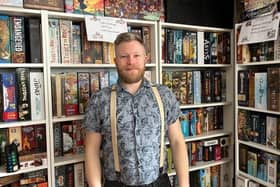 Gary Surridge followed his dream to open the Board Game Cafe