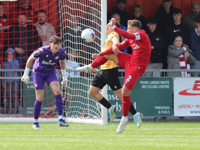 Worthing beat Maidstone in the National South play-off semi-final at a packed Woodside Road