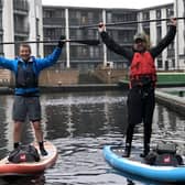 Jamie BartlettBundy and John Bartlett completed their Paddle4Pearl challenge in October, covering 100km from Bowling Harbour on the west coast to Edinburgh on the east