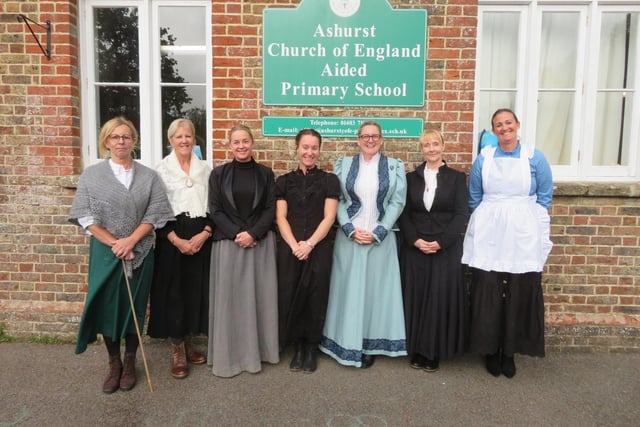 Staff also joined in the fun by donning Victorian dress
