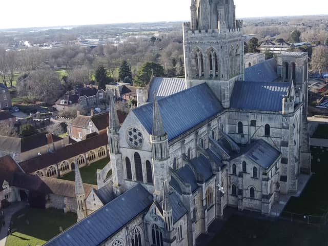 Chichester Cathedral, West Sussex.