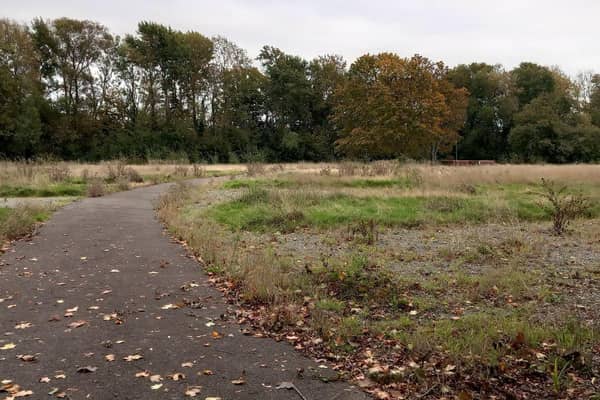 Brownfield site to the north of Titnore Way. Photo: Worthing Borough Council