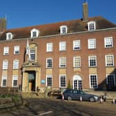 West Sussex parents find out which primary school their child has been allocated today. Picture of County Hall, Chichester.