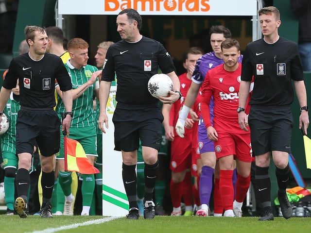 Action from Worthing's National South win at Yeovil