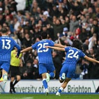 ‘I didn’t know' - Diego Gomez's brilliant admission after half-way line stunner as Brighton blitz Crystal Palace